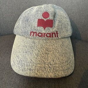 Isabel Marant Tyron Cap in Denim
